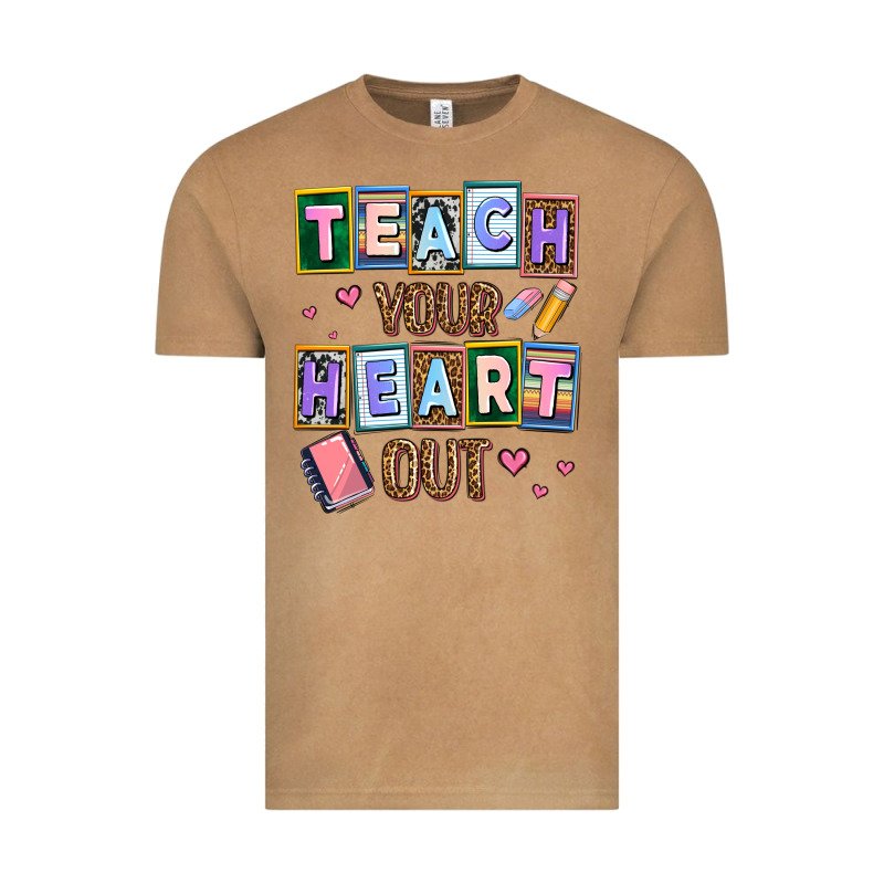 Teach Your Heart Out Vintage Tee by AdoDesignShop | Teevron