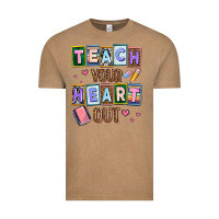 Vintage Coffee teach your heart out Vintage Tee - AdoDesignShop