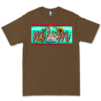Cacao flamingo mom license plate Premium Tee - BarkalooDesign