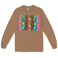 Toasted Coconut easter leopard egg bunny brush stroke Long Sleeve Tee - Artiststas