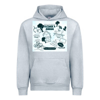 Heather Grey father's house Urban Hoodie - TumblerDesignByShophia