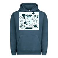Pigment Midnight Navy father's house Urban Hoodie - TumblerDesignByShophia
