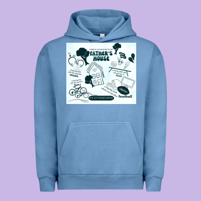 Father's House Urban Hoodie Designed By Tumblerdesignbyshophia