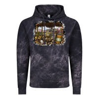 Cloud Black wild west Vintage Hoodie - SublimationCraftShop