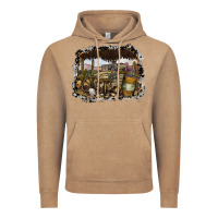 Vintage Coffee wild west Vintage Hoodie - SublimationCraftShop