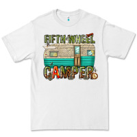 White fifth wheel camper Premium Tee - texasbilliewilder