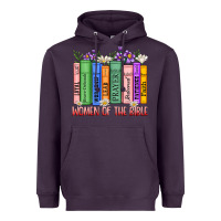 Plum women of the bible Heavyweight Hoodie - MaliasSmallBusiness