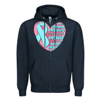 Navy survivor malia Zipper Hoodie - MaliasSmallBusiness