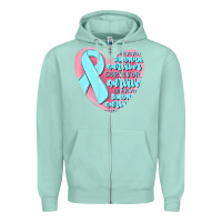 Seafoam survivor malia Zipper Hoodie - MaliasSmallBusiness