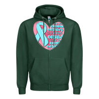 Sports Green survivor malia Zipper Hoodie - MaliasSmallBusiness