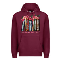 Burgundy boho women of the bible Premium Hoodie - JahusDesignShop