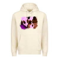Sandshell Purple Western Wood Cowhide Frame Premium Hoodie - Bettercallsaul