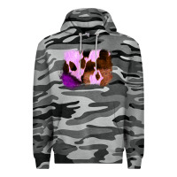 Slate Camo Purple Western Wood Cowhide Frame Premium Hoodie - Bettercallsaul