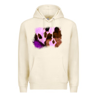 Tofu Purple Western Wood Cowhide Frame Premium Hoodie - Bettercallsaul
