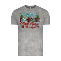 Cloud Rock santa s favorite respiratory therapist Vintage Tee - JahusDesignShop