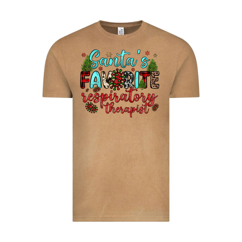 Santa S Favorite Respiratory Therapist Vintage Tee by JahusDesignShop | Teevron