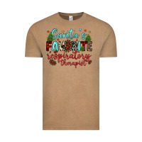 Vintage Coffee santa s favorite respiratory therapist Vintage Tee - JahusDesignShop
