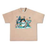 Burro cute coffeecup snowmanand joy Urban Heavy Tee - AdoDesignShop