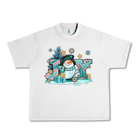 Lunar Rock cute coffeecup snowmanand joy Urban Heavy Tee - AdoDesignShop