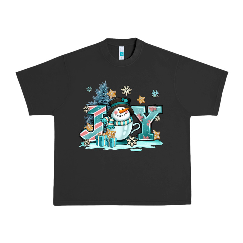 Cute Coffeecup Snowmanand Joy Urban Heavy Tee by AdoDesignShop | Teevron