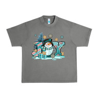 Tornado cute coffeecup snowmanand joy Urban Heavy Tee - AdoDesignShop