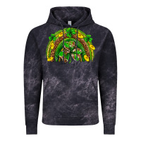Cloud Black St. Patrick's Day rainbow Vintage Hoodie - Neo Western