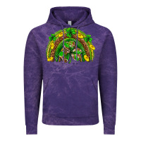 Cloud Purple St. Patrick's Day rainbow Vintage Hoodie - Neo Western