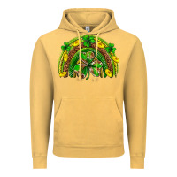 Vintage Mustard St. Patrick's Day rainbow Vintage Hoodie - Neo Western