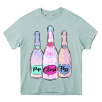 Arona pop clink fizz champagne bubbly Heavy Core Tee - MaliasSmallBusiness