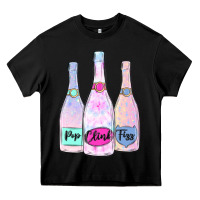 Black pop clink fizz champagne bubbly Heavy Core Tee - MaliasSmallBusiness
