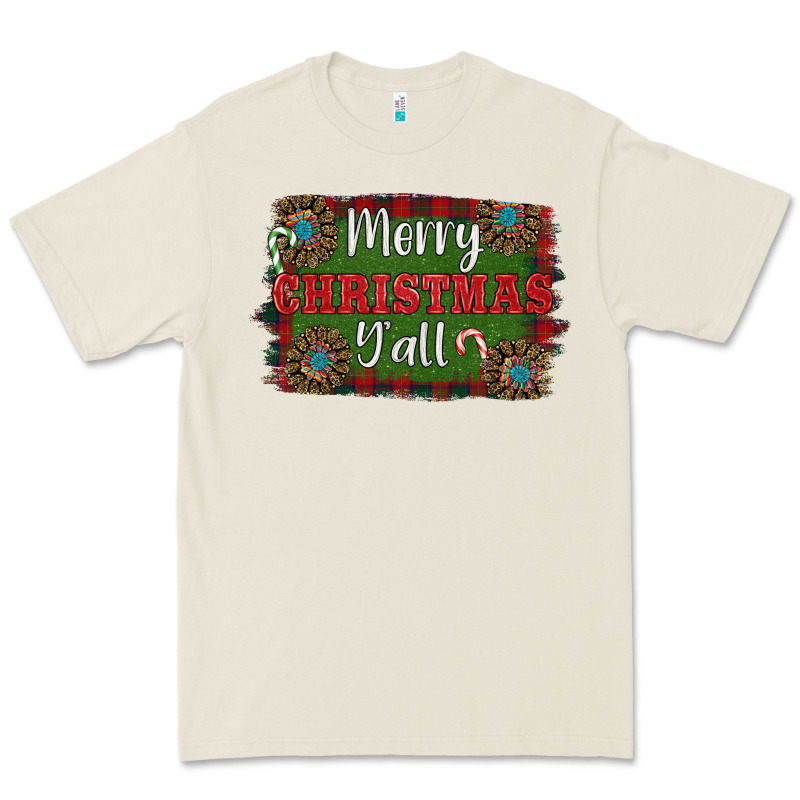Merry Christmas Y'all Premium Tee by RanaPortraitStore | Teevron