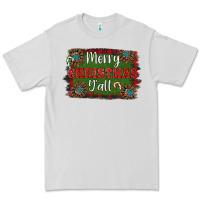 Dove Grey Merry Christmas Y'all Premium Tee - RanaPortraitStore