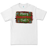 White Merry Christmas Y'all Premium Tee - RanaPortraitStore