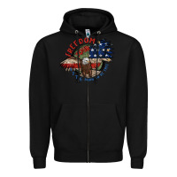 Black freedom tour Zipper Hoodie - MaliasSmallBusiness