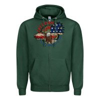Sports Green freedom tour Zipper Hoodie - MaliasSmallBusiness