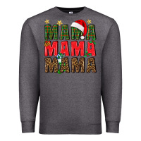 Charcoal Heather Christmas Mama Premium Sweatshirt - BundleAndBundleShop