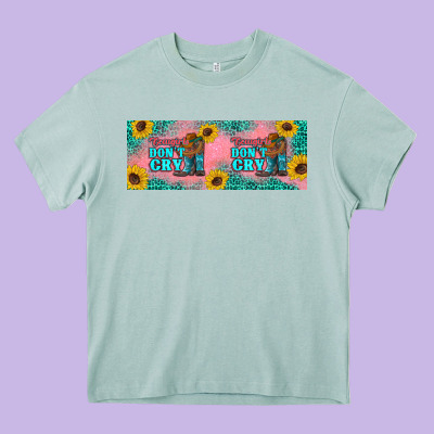 Cowgirls Don't Cry Mug 11 Oz Heavy Core Tee Designed By Artiststas