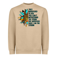 Mushroom sunflower they whispered to her Heavyweight Sweatshirt - AdoDesignShop