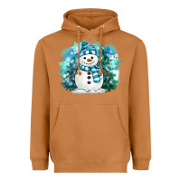 Meerkat winter snowman Heavyweight Hoodie - MaliasSmallBusiness