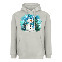 Moon Dust winter snowman Heavyweight Hoodie - MaliasSmallBusiness