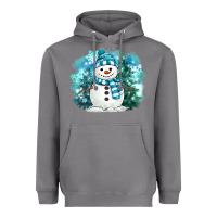 Storm winter snowman Heavyweight Hoodie - MaliasSmallBusiness
