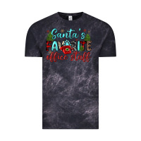 Cloud Black santa s favorite office staff Vintage Tee - JahusDesignShop