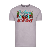 Vintage Zinc santa s favorite office staff Vintage Tee - JahusDesignShop