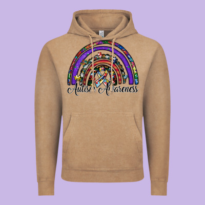 Autism Awareness Vintage Hoodie Designed By Sublimationcraftshop
