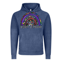 Vintage Denim autism awareness Vintage Hoodie - SublimationCraftShop