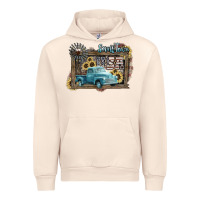Sandshell Small town USA truck 4th of july Urban Hoodie - HowdyJamesFarm