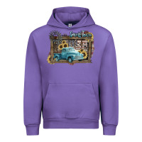 Tulip Small town USA truck 4th of july Urban Hoodie - HowdyJamesFarm