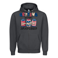 Smoke getting star spangled hammered Zipper Hoodie - MaliasSmallBusiness