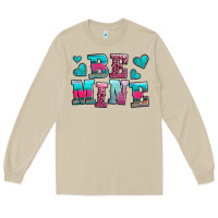 Mushroom be mine western valentine's day no background Long Sleeve Tee - AdoDesignShop