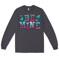 Smoke be mine western valentine's day no background Long Sleeve Tee - AdoDesignShop